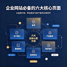 屯昌建站-企业网站必备的六大核心页面